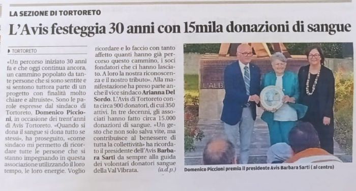 Festa Avis 30 anni